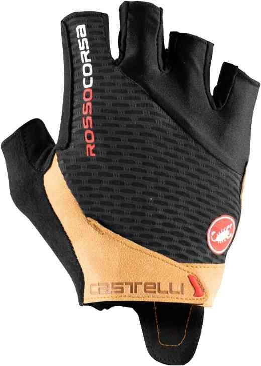 Castelli ROSSO CORSA PRO V Handsker - Sort/Brun