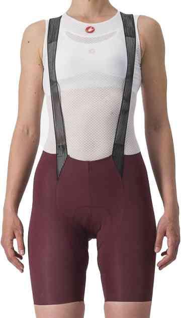Castelli FREE AERO RC W Bibshorts - Rød Cykeltøj