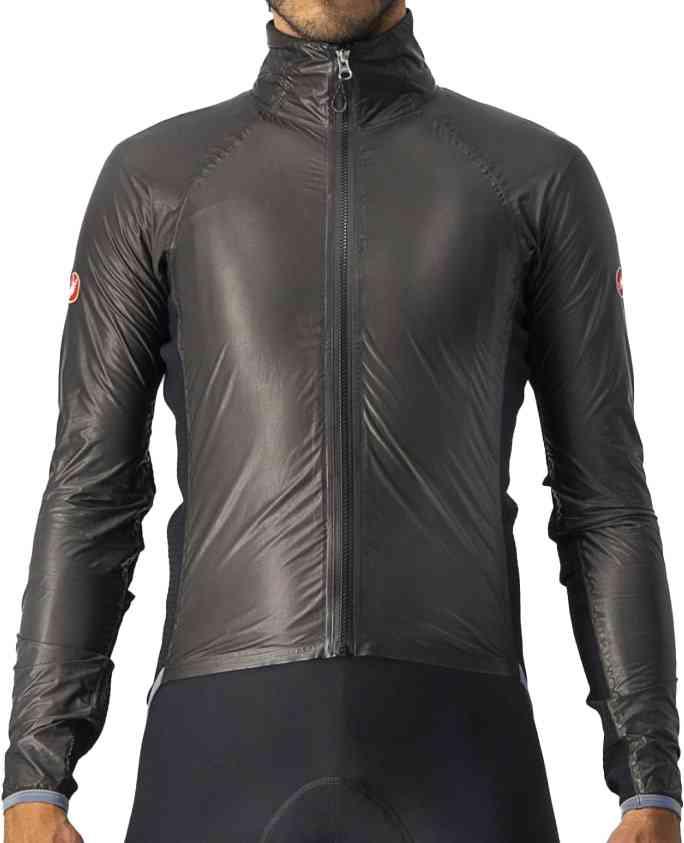 Castelli SLICKER PRO JACKET – Sort Regnjakke