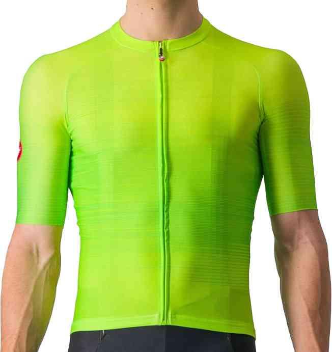 Castelli AERO RACE 6.0 TRØJE – Grøn/Gul