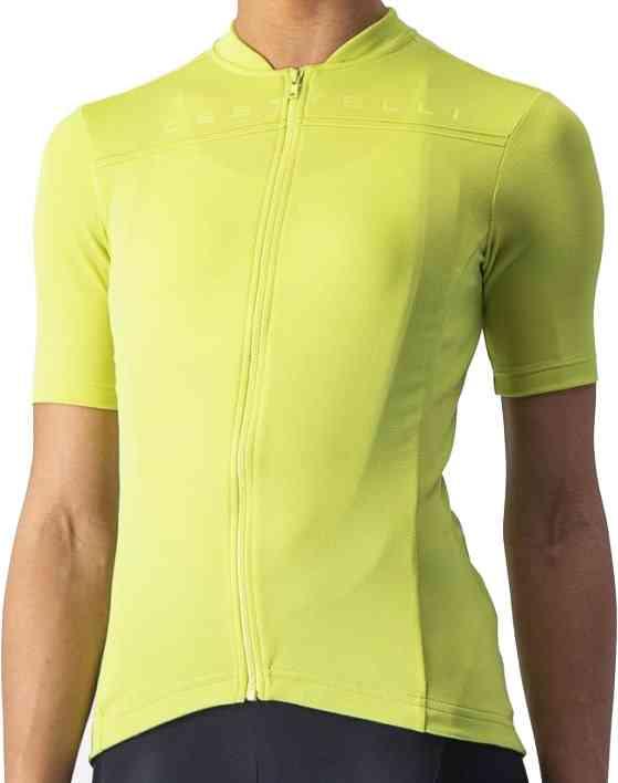Castelli ANIMA 4 W Trøje - Gul/Grøn