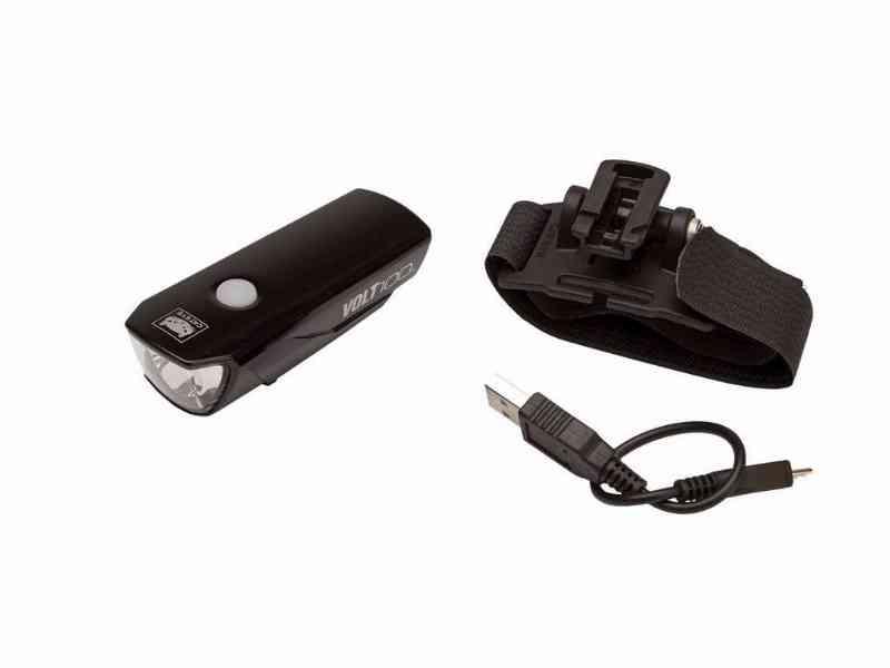 Cateye VOLT100 - Cykellygte - 100 lumen - Sort