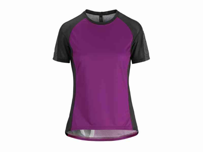 Assos Trail Kvinders SS Cykeltrøje - Lilla - Str. S