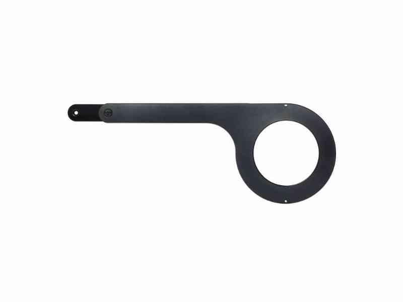 Hebie - Kædeskærm til E-cykel - 38t - Ø:18 cm - Mat sort