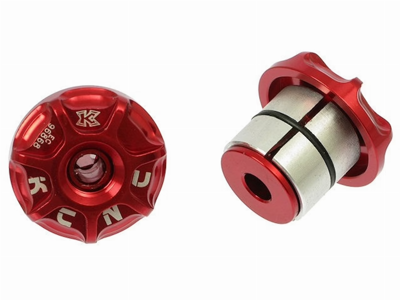 KCNC Styrpropper - Bar end plugs, Rød