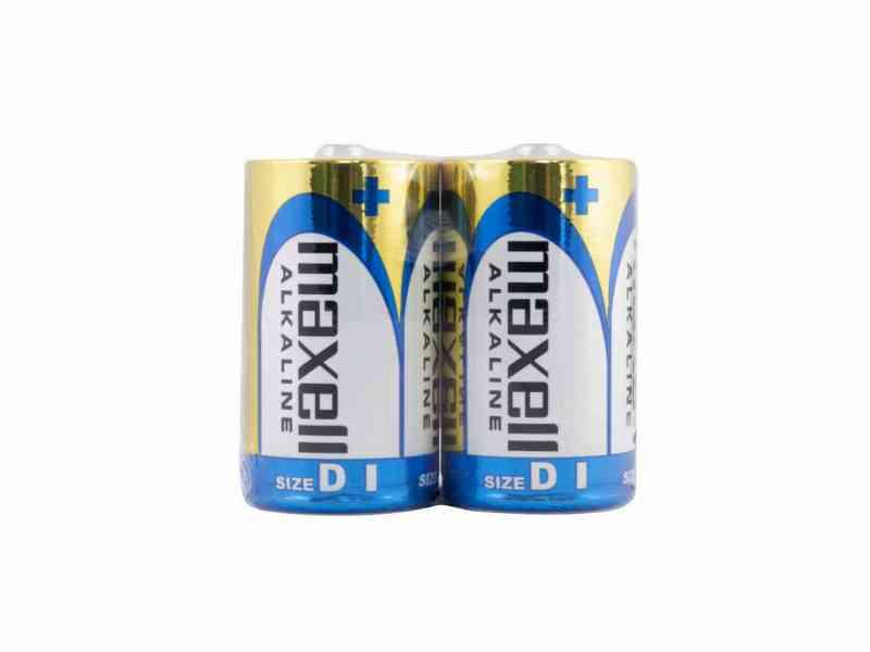 Maxell LR20 Alkaline D-batterier - 2 stk. på tilbud