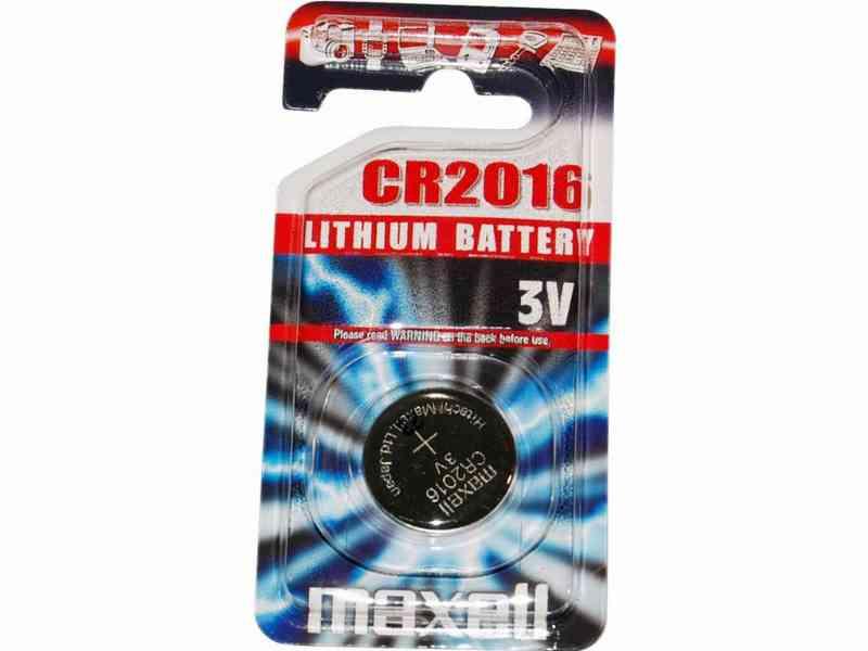 Maxell CR2016 Lithiumbatteri 3V - 1 stk