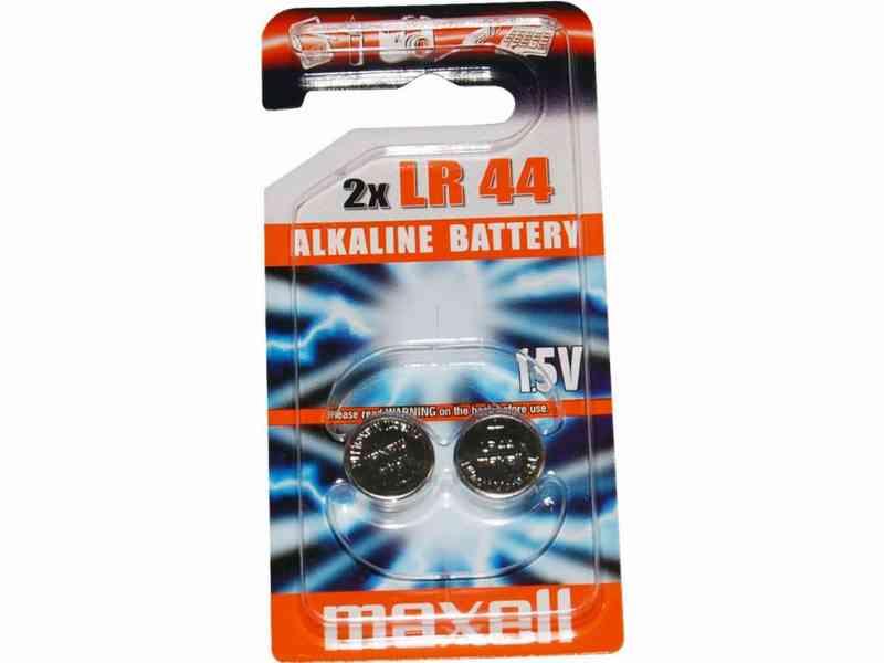 Maxell LR44 Alkaline Batteri 1,5V - 2 stk.