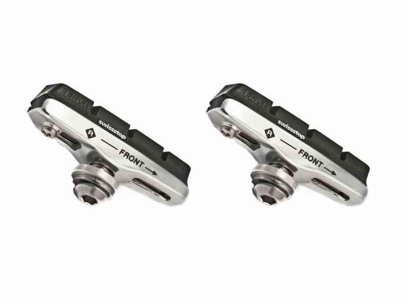 Swissstop Flash Pro - Bremsesko - Sort - 2 stk