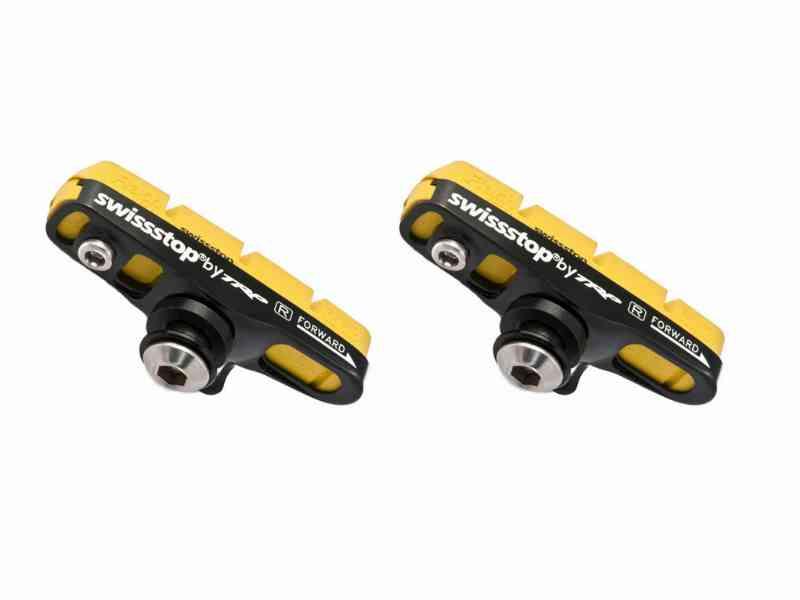 Swissstop Flash Pro - Bremsesko - Gul - 2 stk