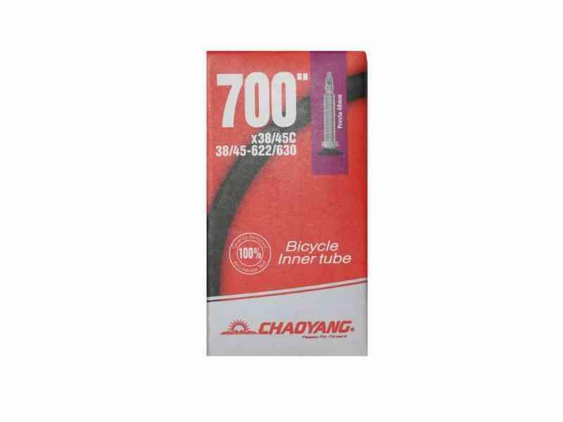 Chaoyang 700 x 38-45C Slange med Racerventil 48mm