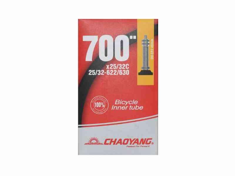 Chaoyang 700 x 25-32C Slange med 40mm Ventil