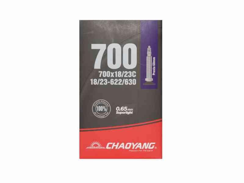 Chaoyang Racerslange 700 x 18-23C med 60mm ventil