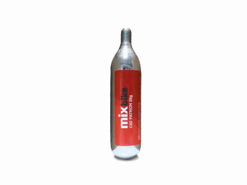 Mixbike Co2 Patron - 25 grams med gevind