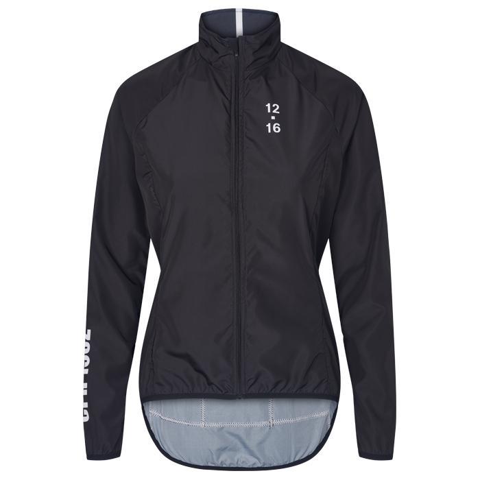 Twelve Sixteen Cykeljakke Micro Sort/Hvid til kvinder - XS