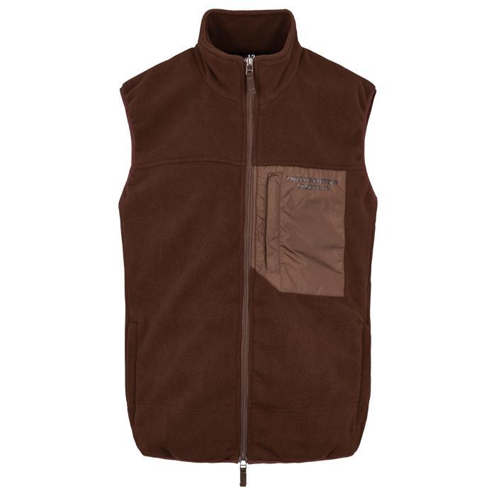 Twelve Sixteen Fleecevest i Brun - XS