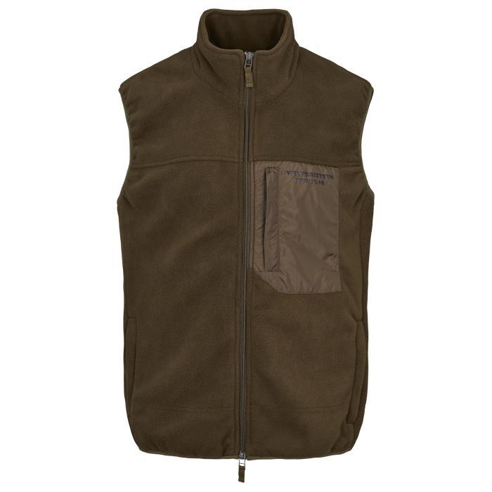 Twelve Sixteen Fleecevest Flaske Grøn - XS