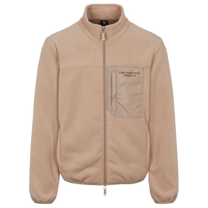Twelve Sixteen Fleecejakke Sand - XS / Beige