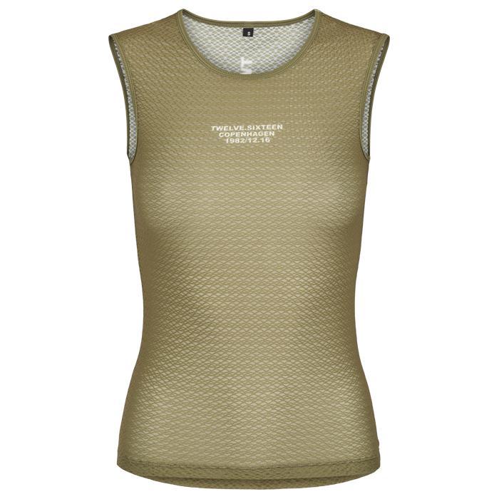 Twelve Sixteen Cykelundertrøje Tanktop Grøn - Small