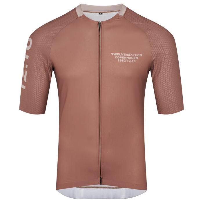 Twelve Sixteen Cykeltrøje Sky Pro Jersey D. Brown / L. Brown - XS