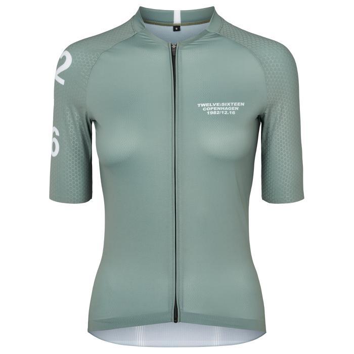 Twelve Sixteen Sky Pro Cykeltrøje Turf Grøn - XS