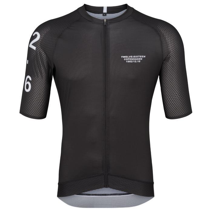 Twelve Sixteen Sky Cykeltrøje Sort - XS