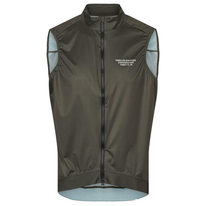 Twelve Sixteen Cykelvest Sky Pro D.Green - Vindbeskyttelse