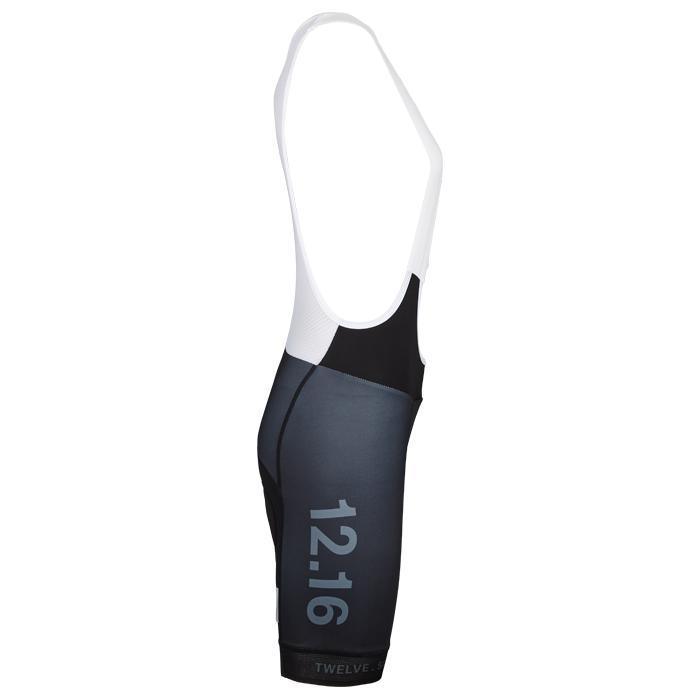 Twelve Sixteen Cykelbukser UNIK Lycra Power - Sort - XXL