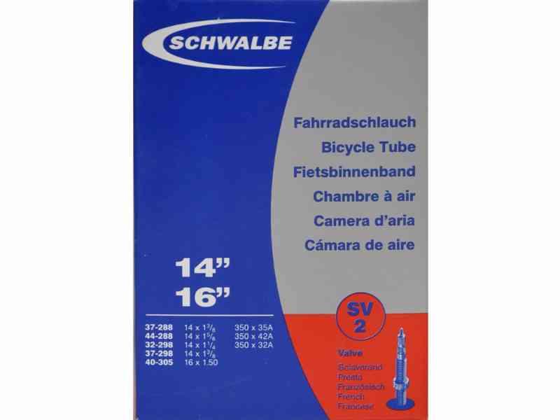 Schwalbe 14"x1 3/8" Racer ventil slange SV2