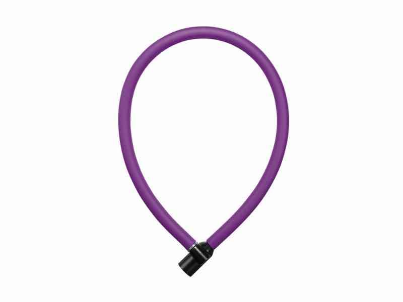 AXA Resolute 6-60 Kabelås med nøgle - 60 cm - Lilla