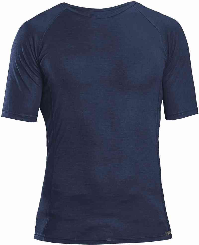 GripGrab Merino Polyfiber T-shirt - Blå