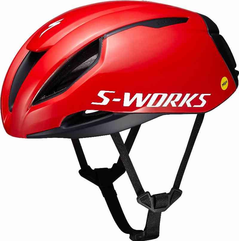 Specialized S-Works Evade 3 - Rød Cykelhjelm med Ventilation