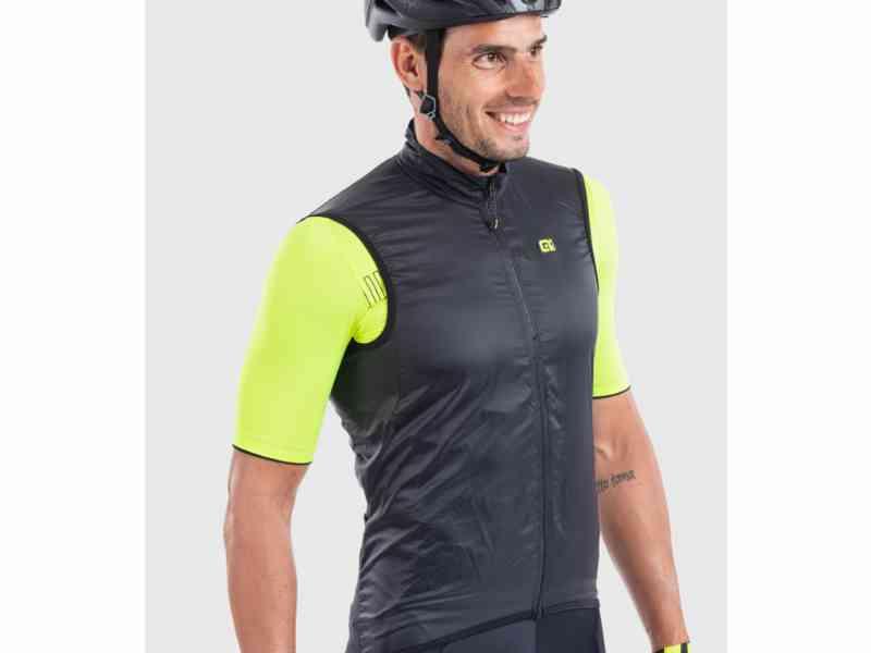 Alé Guscio Vento 2.0 - Vest - Sort - Størrelse 3XL