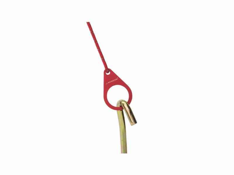 Robens Aluminium Pløkringe - 6 stk. Rød