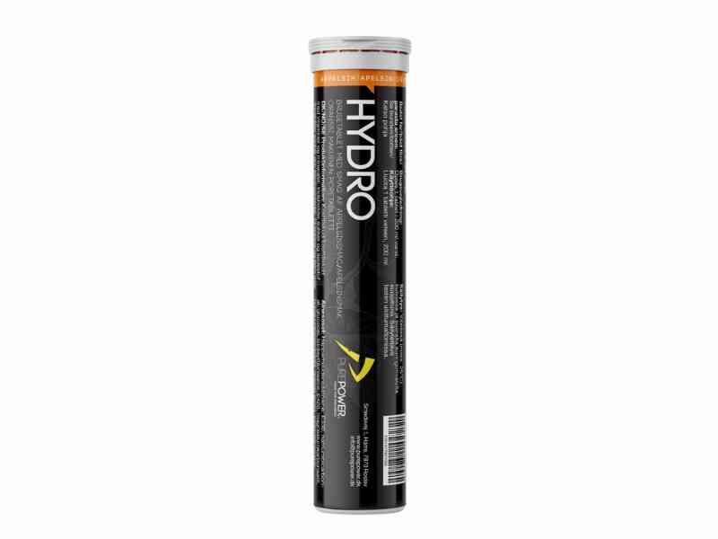 PurePower Hydro - Elektrolyt Tabs - Appelsin - 20 stk.