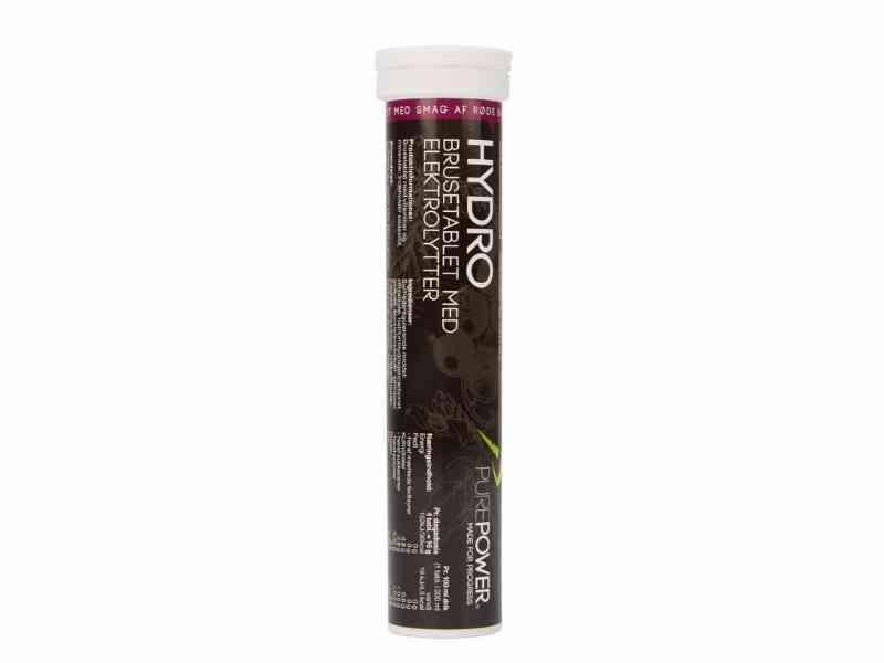PurePower Hydro - Elektrolyttabletter - Bær - 20 stk.