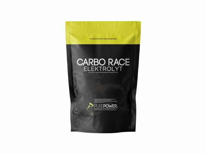 PurePower Carbo Race – Elektrolyt drik – Citrus – 1 kg