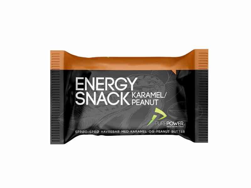 PurePower Energi Snack - Karamel/Peanut - 60 g