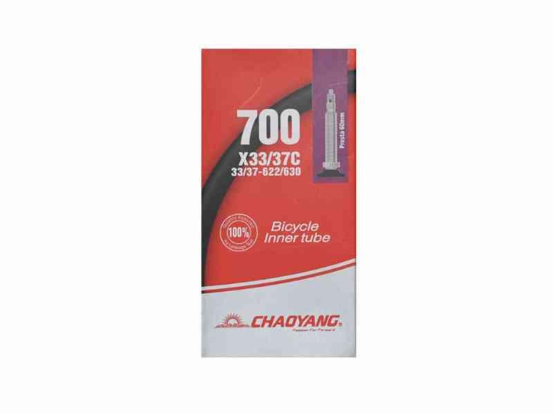 Chaoyang 700 x 33-37C Slange med 60mm Racerventil