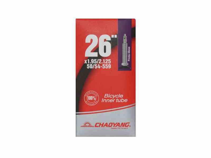 Chaoyang 26" Slange med Racerventil 48mm