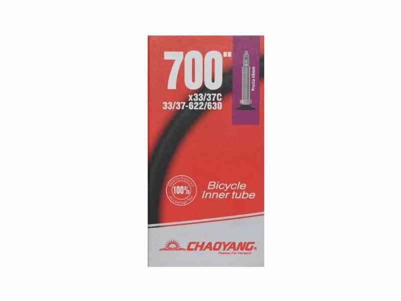 Chaoyang 700 x 33-37C Slange med Racerventil 48mm