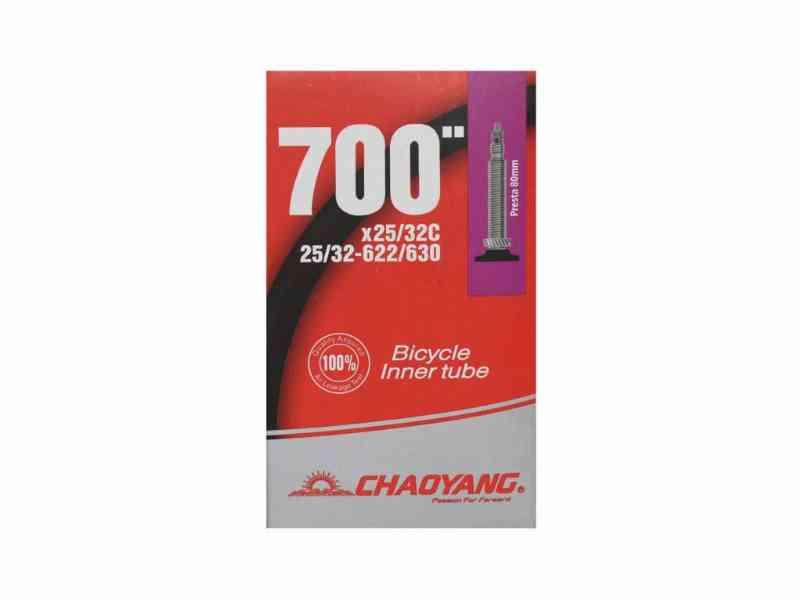 Chaoyang Racerslange 700 x 25-32C med 80mm ventil