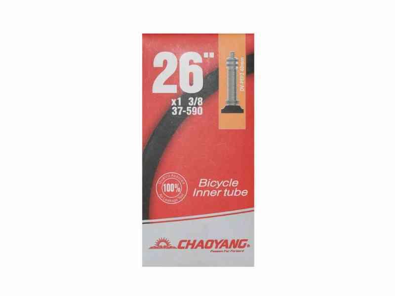 Chaoyang 26 x 1 3/8 Slange med Dunlop ventil