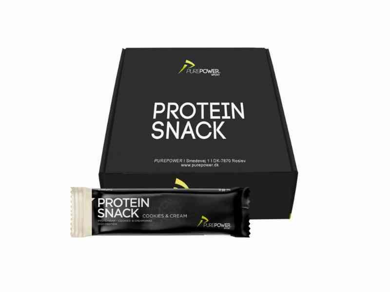 PurePower Protein Snack - Cookies & Cream - 12 x 40 g