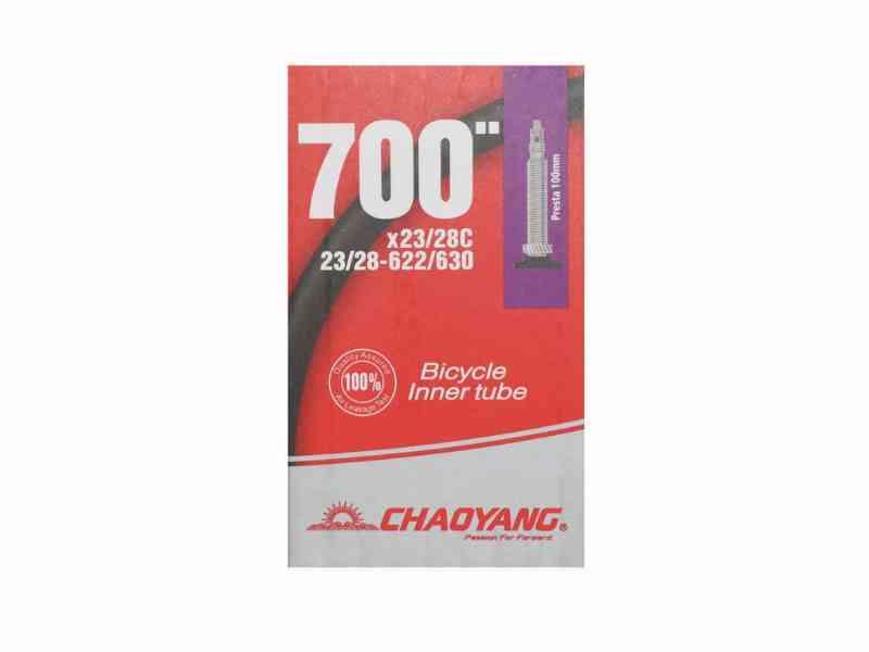 Chaoyang Racerslange 700 x 23-28C med 100mm ventil