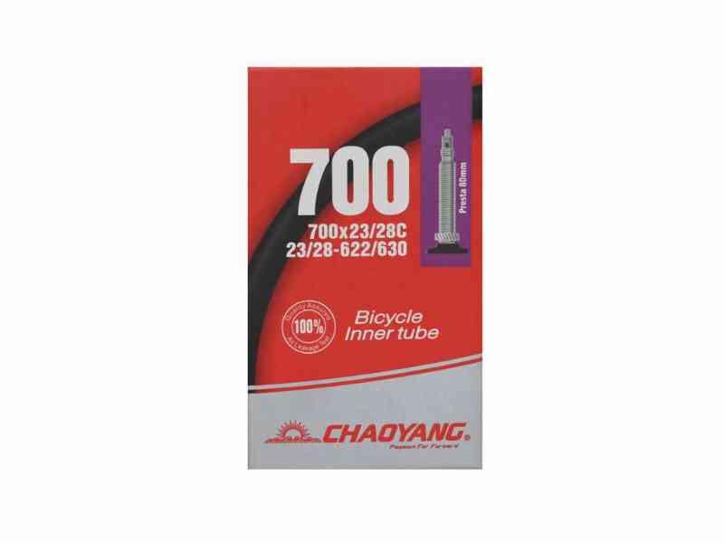 Chaoyang Racerslange 700 x 23-28C med 80mm ventil