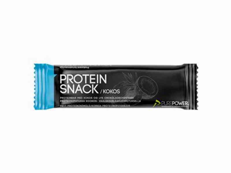PurePower Protein Snack - Kokos - 40 gram.