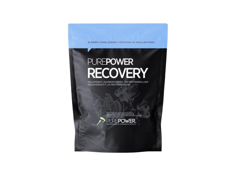 PurePower Restitutionsdrik - Vanilje / Blåbær - 400 g