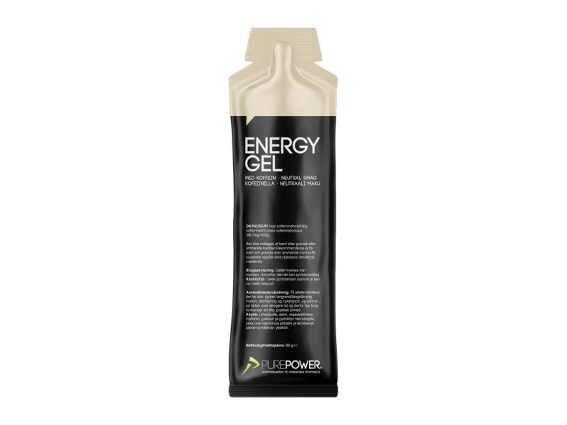 PurePower Energi gel - Neutral med 60 mg koffein