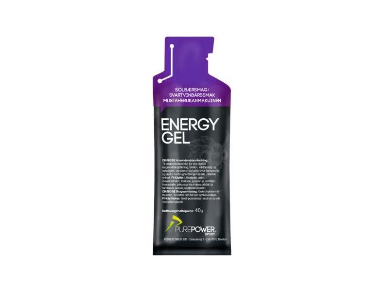Purepower Energy Gel - Solbær - 40 gram